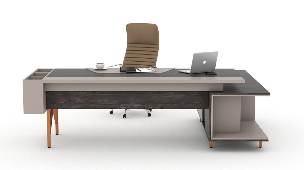 Trio L Executive Desk Set